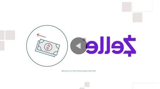 The Zelle logo in a video thumbnail.